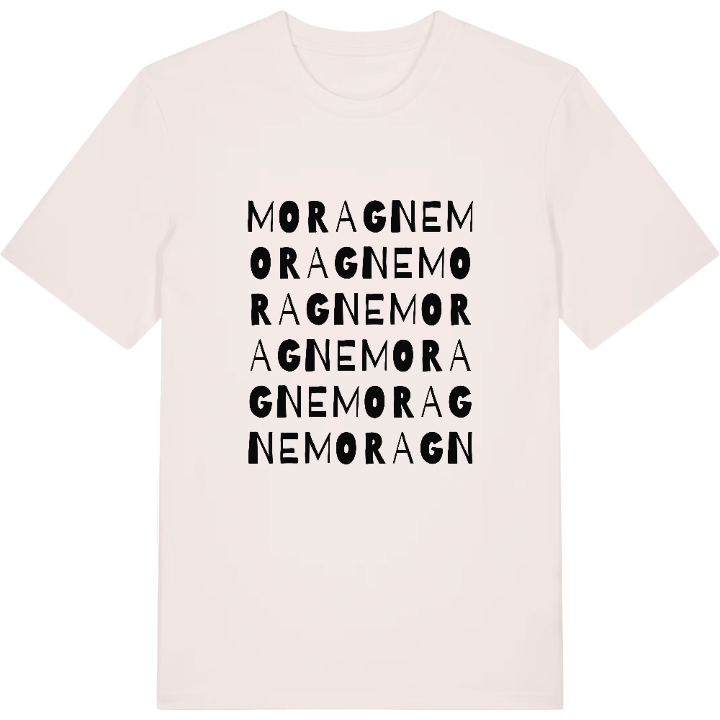 Moragne wordplay t-shirt – t-shirt from PinShirt