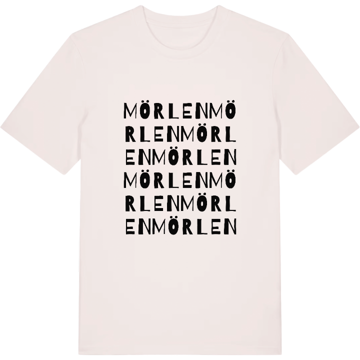 Mörlen wordplay t-shirt – t-shirt from PinShirt