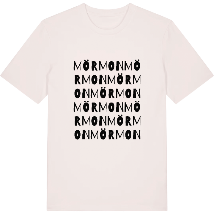 Mörmon wordplay t-shirt – t-shirt from PinShirt