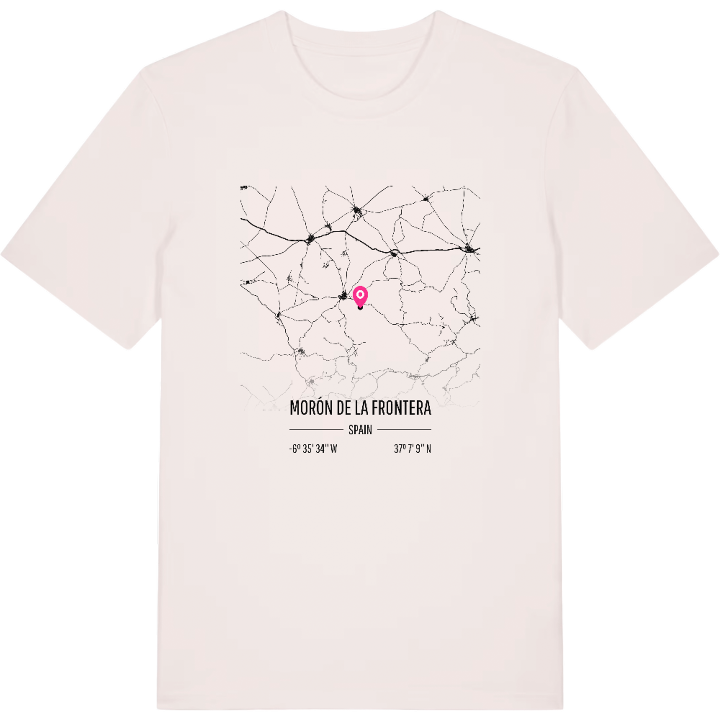 Morón de la Frontera map t-shirt – t-shirt from PinShirt