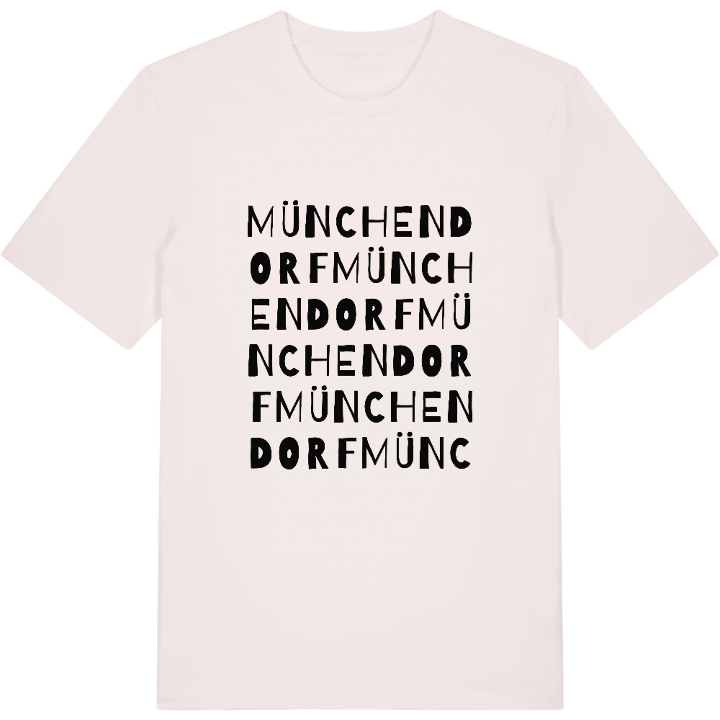 Münchendorf wordplay t-shirt – t-shirt from PinShirt