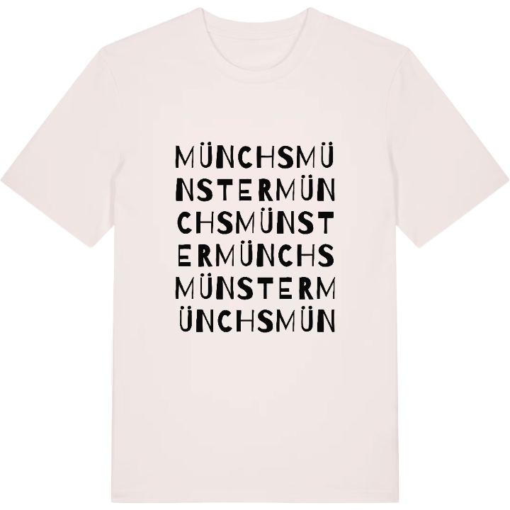 Münchsmünster wordplay t-shirt – t-shirt from PinShirt