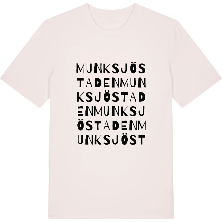 Munksjöstaden wordplay t-shirt – t-shirt from PinShirt