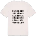 Museröd ordlek t-shirt