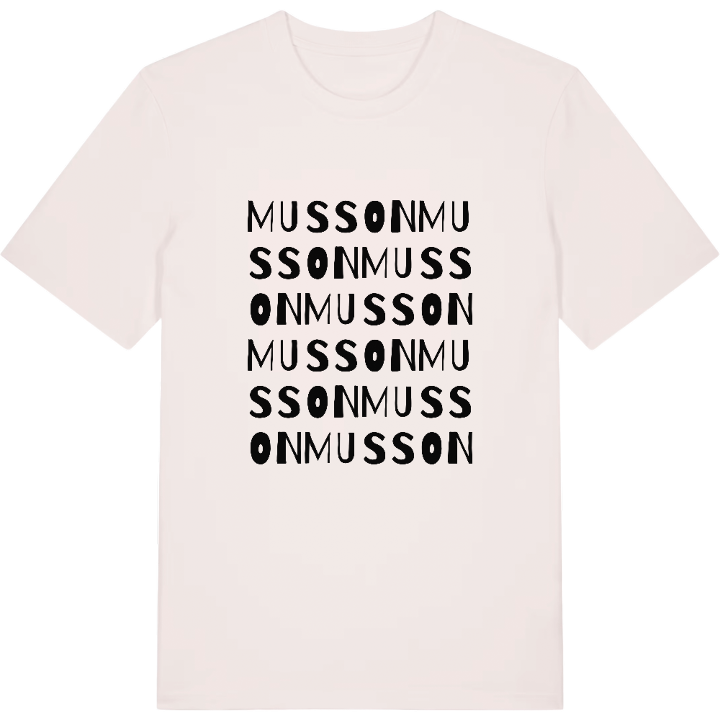 Musson wordplay t-shirt – t-shirt from PinShirt