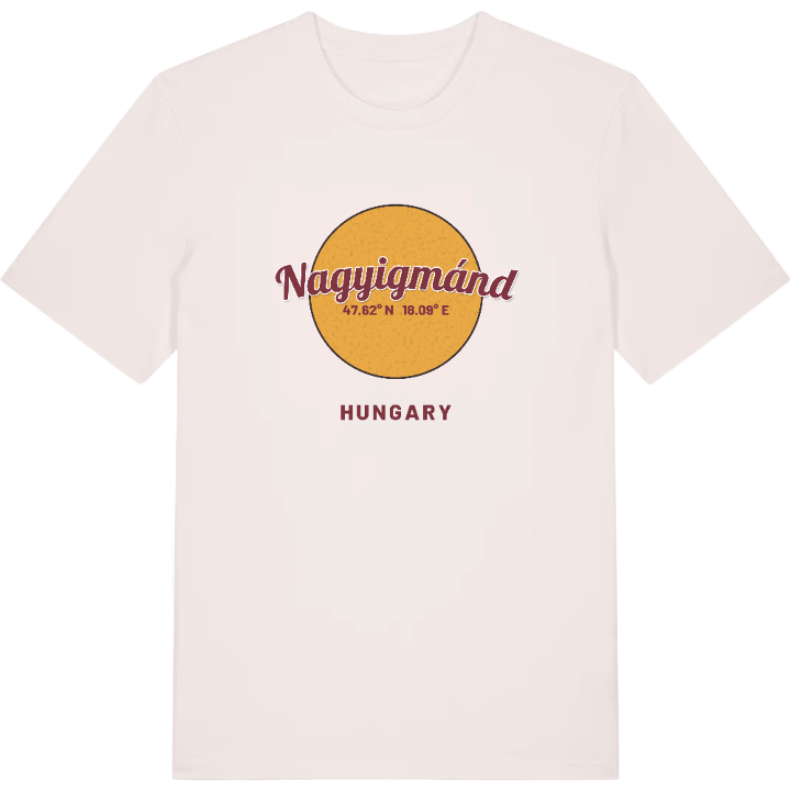 Nagyigmánd circle t-shirt – t-shirt from PinShirt