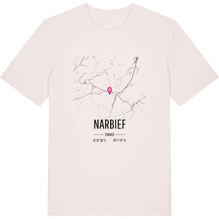 Narbief map t-shirt – t-shirt from PinShirt