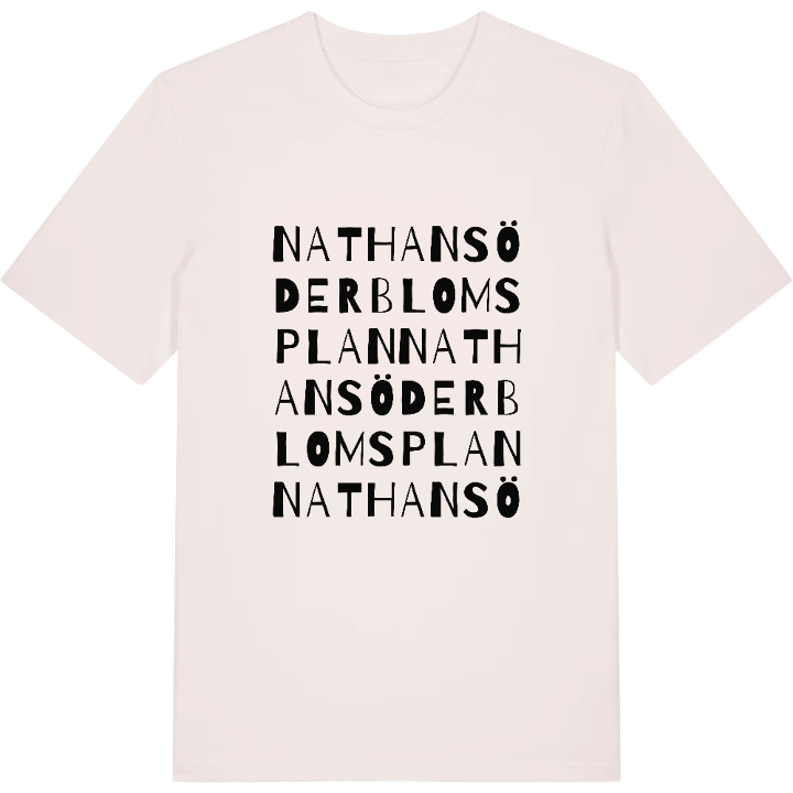 Nathan Söderbloms plan wordplay t-shirt – t-shirt from PinShirt