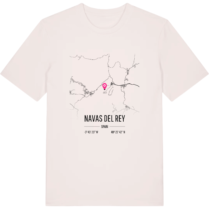 Navas del Rey map t-shirt – t-shirt from PinShirt