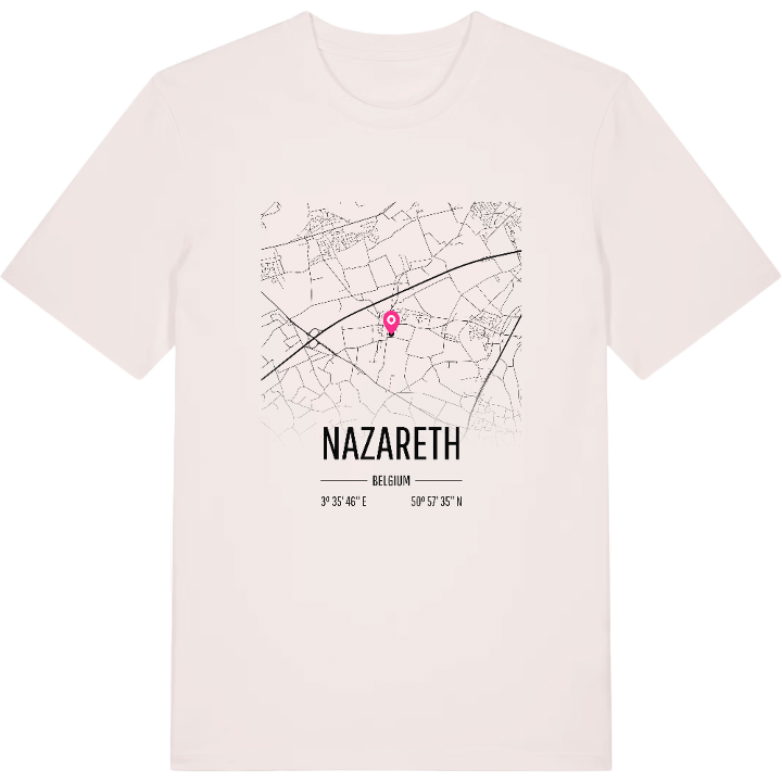 Nazareth map t-shirt – t-shirt from PinShirt