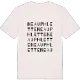 Neauphlette ordlek t-shirt
