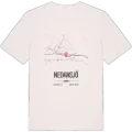 Nedansjö karta t-shirt