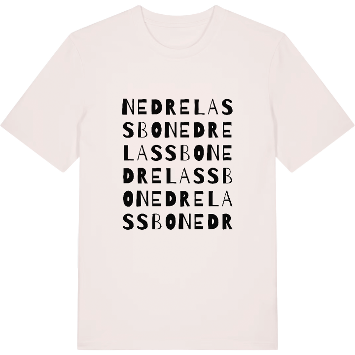 Nedre Lassbo wordplay t-shirt – t-shirt from PinShirt