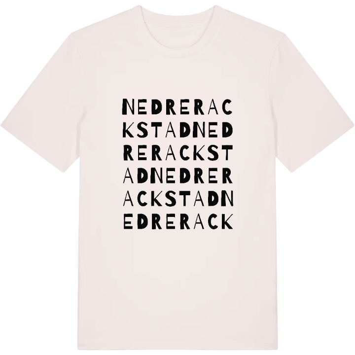Nedre Rackstad wordplay t-shirt – t-shirt from PinShirt