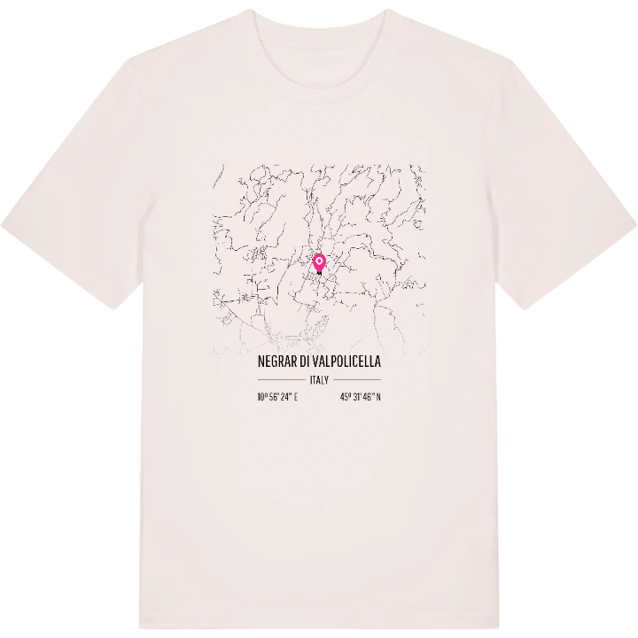 Negrar di Valpolicella map t-shirt – t-shirt from PinShirt
