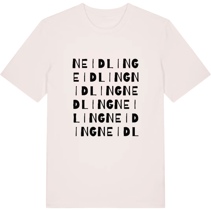 Neidling wordplay t-shirt – t-shirt from PinShirt