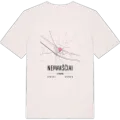 Nemakščiai map t-shirt