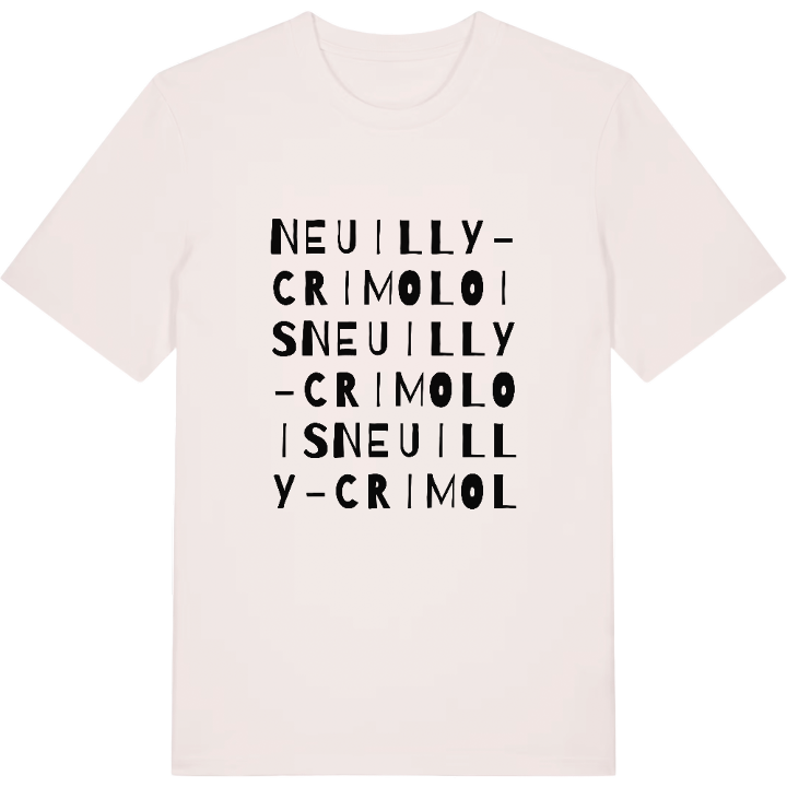 Neuilly-Crimolois wordplay t-shirt – t-shirt from PinShirt