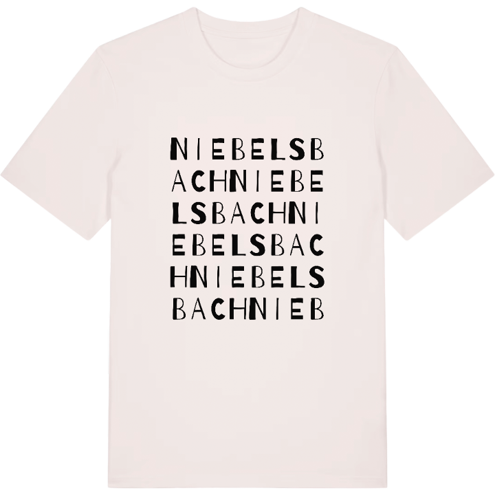 Niebelsbach wordplay t-shirt – t-shirt from PinShirt