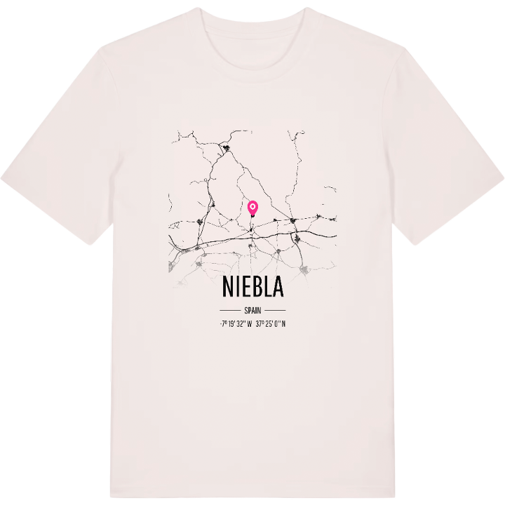 Niebla map t-shirt – t-shirt from PinShirt
