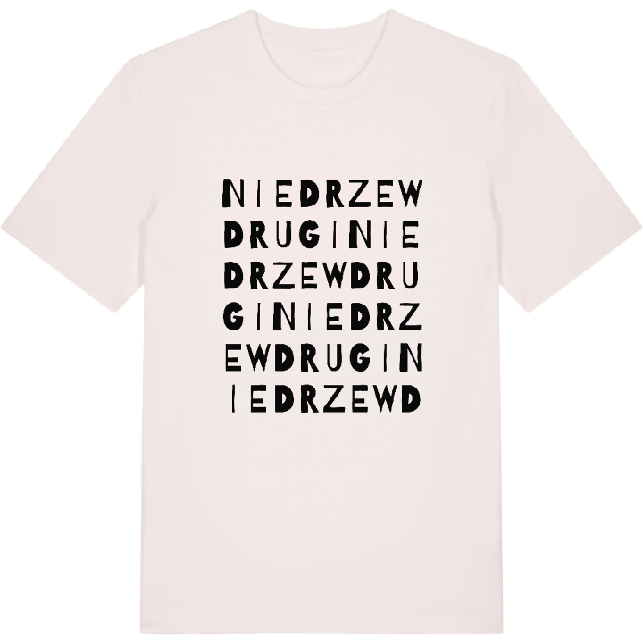 Niedrzew Drugi wordplay t-shirt – t-shirt from PinShirt