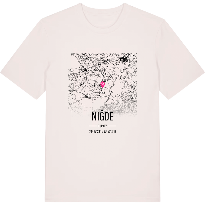 Niğde map t-shirt – t-shirt from PinShirt