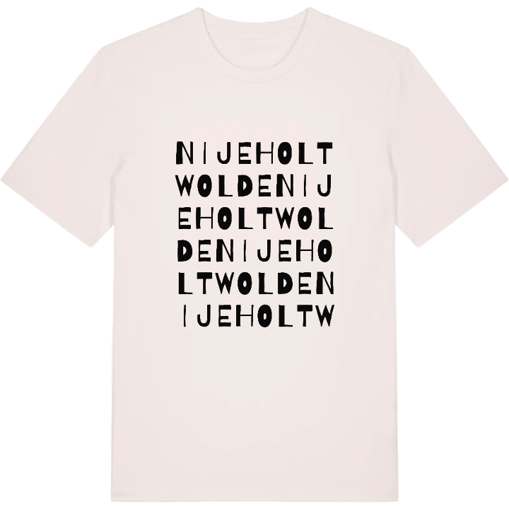 Nijeholtwolde wordplay t-shirt – t-shirt from PinShirt