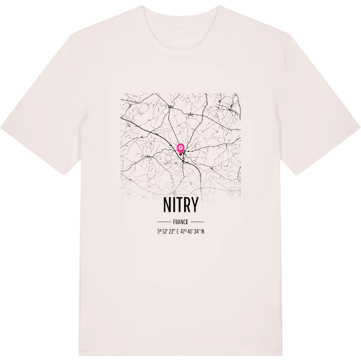 Nitry map t-shirt – t-shirt from PinShirt