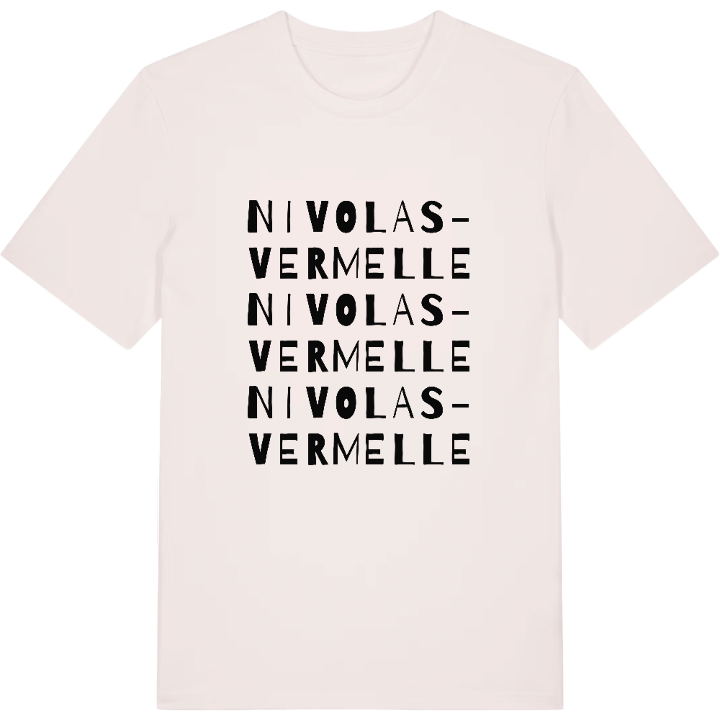 Nivolas-Vermelle wordplay t-shirt – t-shirt from PinShirt