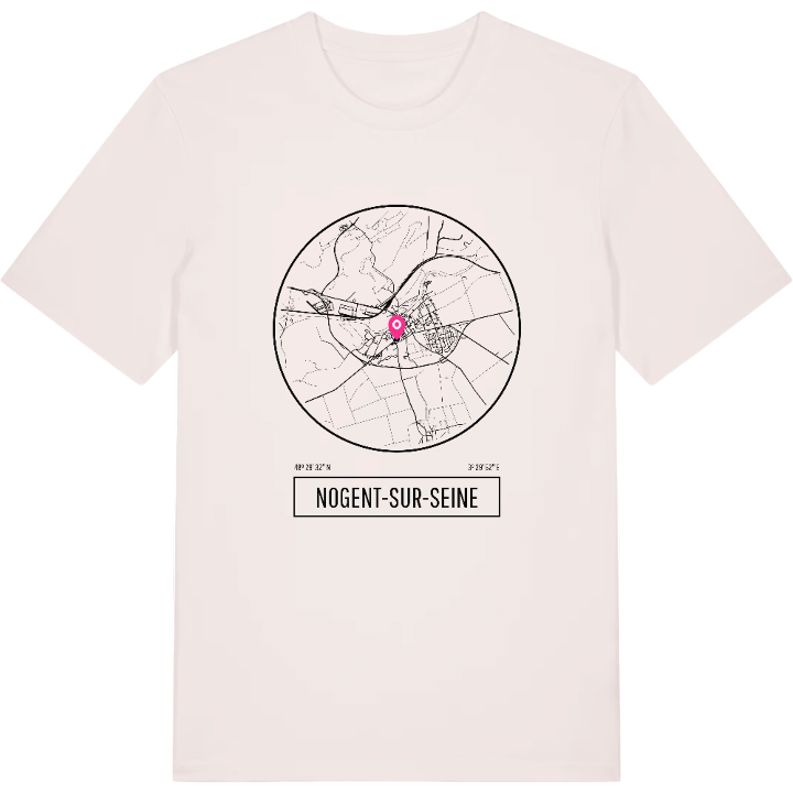 Nogent-sur-Seine t-shirt – t-shirt from PinShirt