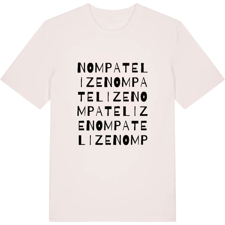 Nompatelize wordplay t-shirt – t-shirt from PinShirt