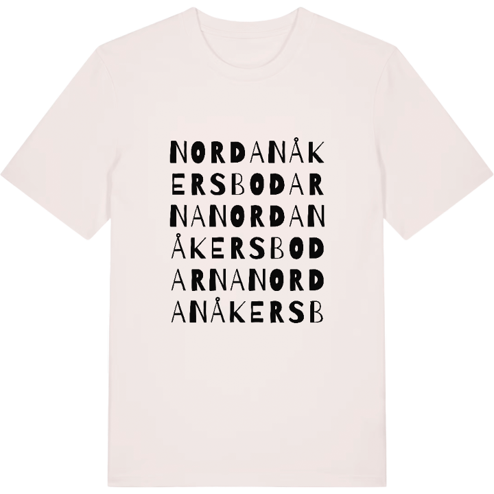Nordanåkersbodarna wordplay t-shirt – t-shirt from PinShirt
