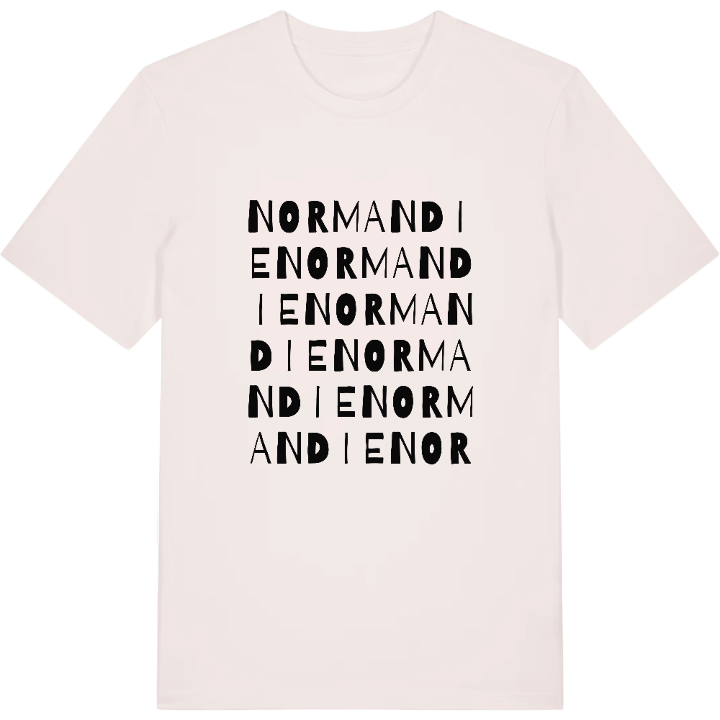Normandie wordplay t-shirt – t-shirt from PinShirt