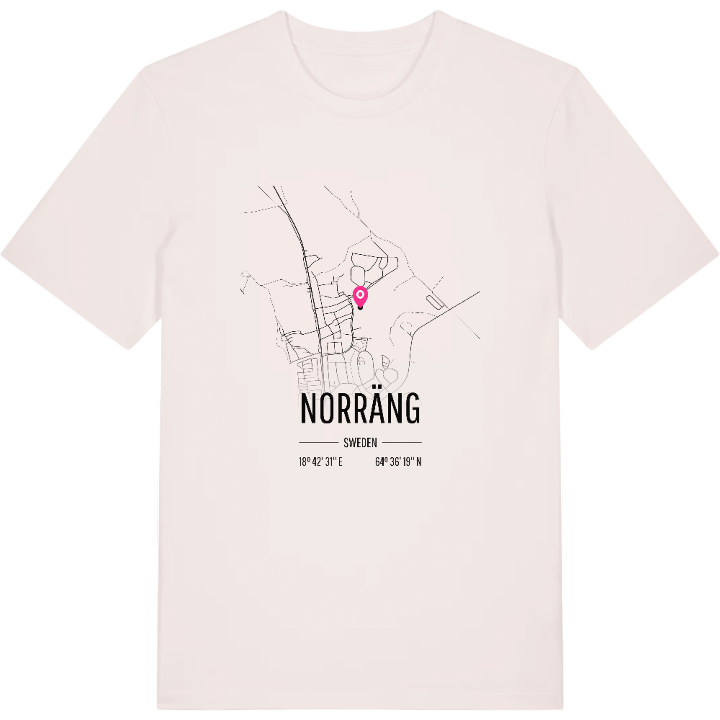 Norräng map t-shirt – t-shirt from PinShirt