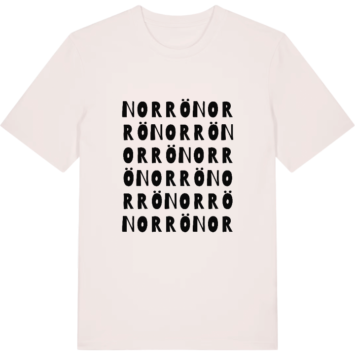 Norrö wordplay t-shirt – t-shirt from PinShirt