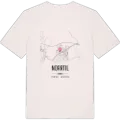 Norrtil karta t-shirt