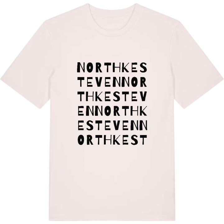 North Kesteven wordplay t-shirt – t-shirt from PinShirt