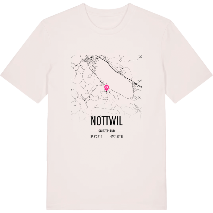 Nottwil map t-shirt – t-shirt from PinShirt