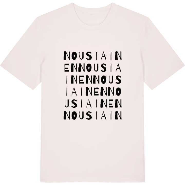 Nousiainen wordplay t-shirt – t-shirt from PinShirt