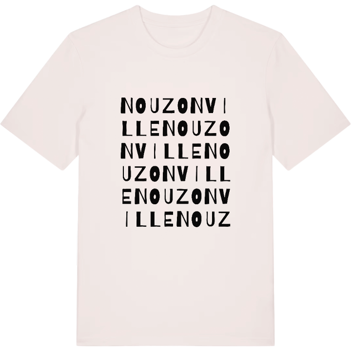 Nouzonville wordplay t-shirt – t-shirt from PinShirt