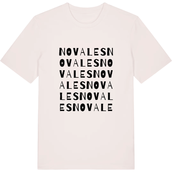 Novales wordplay t-shirt – t-shirt from PinShirt