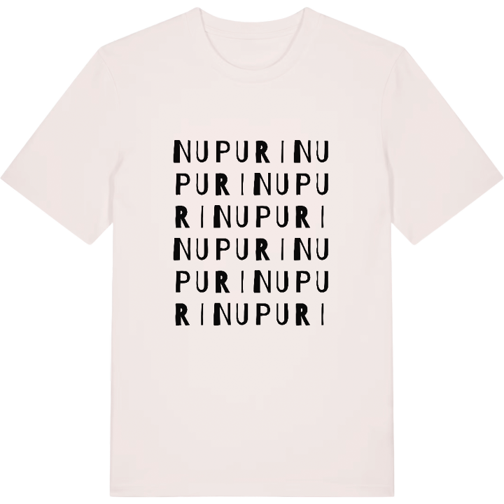 Nupuri wordplay t-shirt – t-shirt from PinShirt