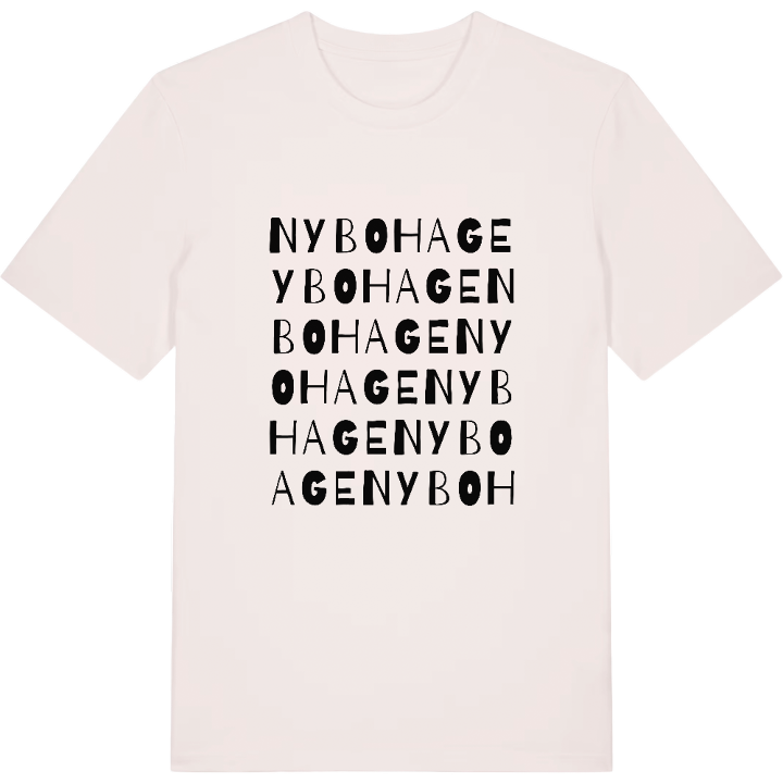 Nybohage wordplay t-shirt – t-shirt from PinShirt
