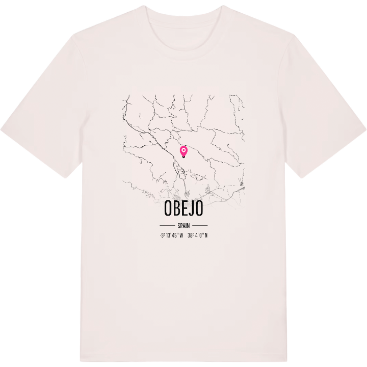 Obejo map t-shirt – t-shirt from PinShirt