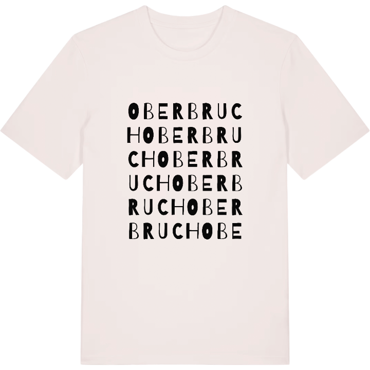 Oberbruch wordplay t-shirt – t-shirt from PinShirt