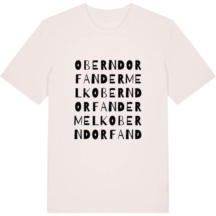Oberndorf an der Melk wordplay t-shirt – t-shirt from PinShirt