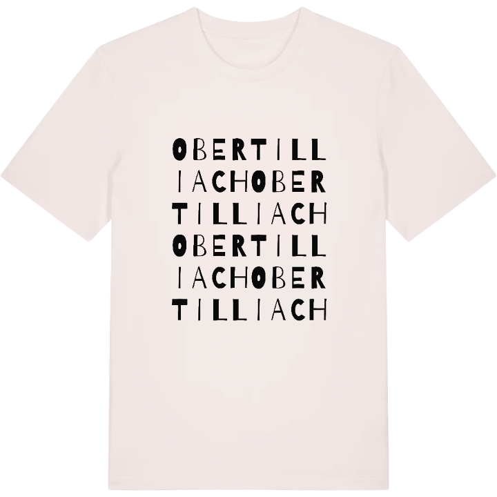 Obertilliach wordplay t-shirt – t-shirt from PinShirt