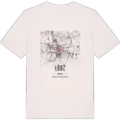 Łódź karta t-shirt