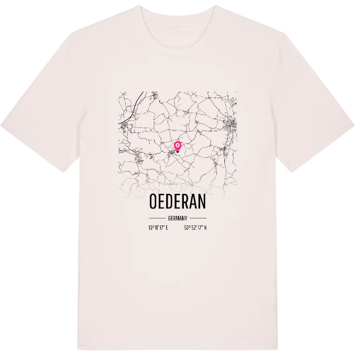 Oederan map t-shirt – t-shirt from PinShirt