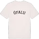 Ófalu böjd t-shirt